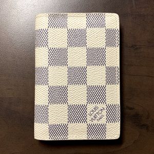 Louis Vuitton Pocket Organizer NM Damier Azur